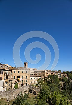 Volterra beautiful medieval town in Tuscany, Italy.