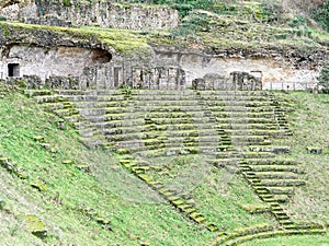 Volterra, roman theatre ruins