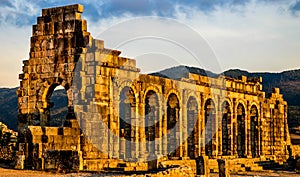 Volubilis Basilica, Morocco