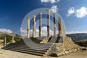 Volubilis ruins, Meknes, Morocco