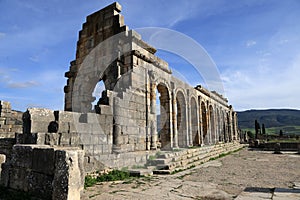 Volubilis, a UNESCO World Heritage Site home to Morocco’s best-preserved Roman ruins.