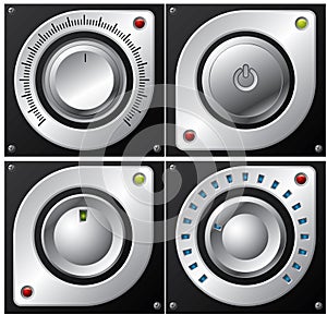 Volume, amplifier and button design photo