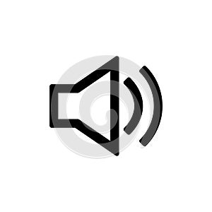 Volume icon for simple flat style ui design