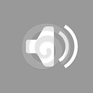 Volume icon Web design new modern one from set