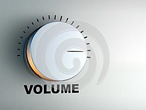 Volume knob