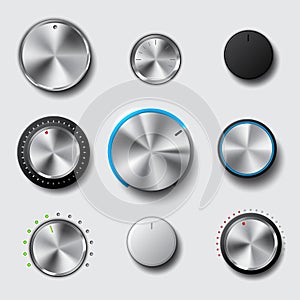 Volume knob set