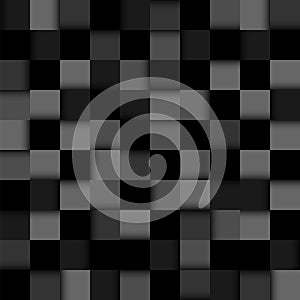 Volumetric checkered background.