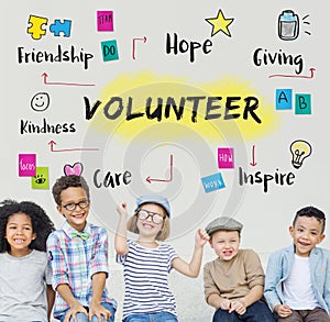 Volunteer Help Donation Hope Kindness Concept