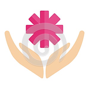 Volunteer icons charity donation vector humanitarian awareness hand hope aid support