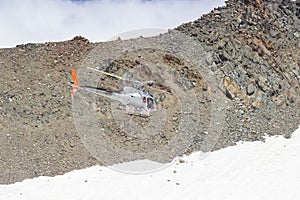 Volunteer Mountain Rescue Service in action