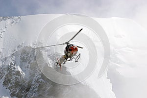 Volunteer Mountain Rescue Service in action