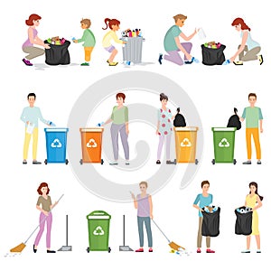 Volunteers clean up wastes