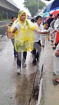 Volunteers - LKY's funeral procession