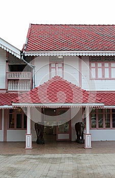 Vongburi House Museum in Phrae province, Thailand