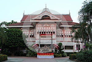 Vongburi House Museum in Phrae province, Thailand