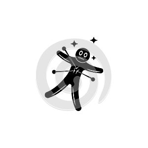 Voodoo Doll icon.Element of popular magic icon. Premium quality graphic design. Signs, symbols collection icon for websites, web d