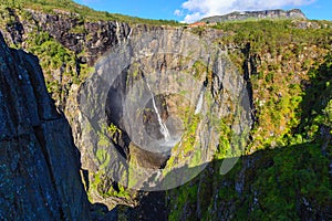 Voringsfossen waterfall, Hardangervidda route, Norway