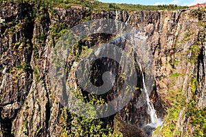 Voringsfossen waterfall, Hardangervidda route, Norway