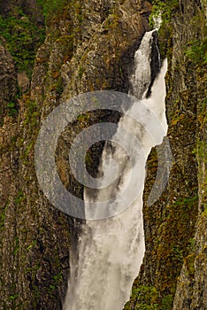 Voringsfossen waterfall, Mabodalen canyon Norway