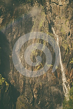 Voringsfossen waterfall, Mabodalen canyon Norway