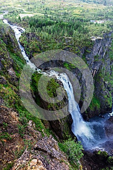 Voringsfossen Waterfall, Norway