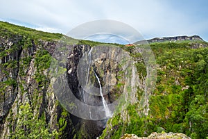 Voringsfossen waterfall in Norway