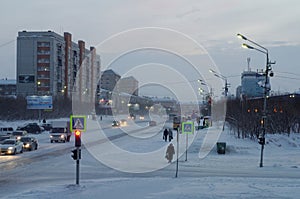 Vorkuta in winter