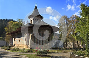 Voronet Monastery,Moldavia,Romania photo