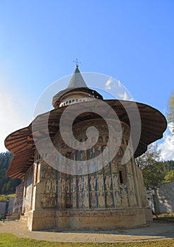 Voronet Monastery,Moldavia,Romania photo