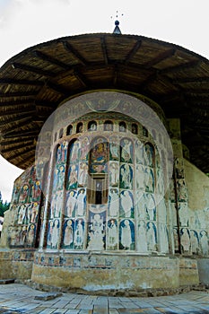 Voronet monastery or the Sistine Chapel of the East photo