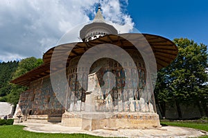 Voronet Monastery in summer