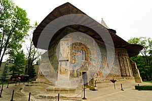 VoroneÈ› Monastery of St George, Romania.