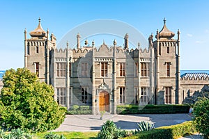 Vorontsov palace in south Crimea