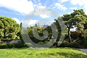 Vorontsov Park in Alupka