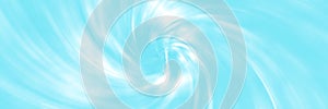 Vortex bright blue abstract background banner