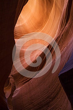 Vortex in Lower Antelope Canyon