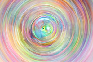 A Vortex of Spinning Colour