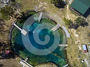Vortex Springs Dive Bowl - Aerial