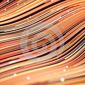 Vortex swirl fibre optics