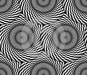 Vortex Vector Seamless Pattern