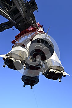 Vostok rocket located at the VDNKH exhibition layout