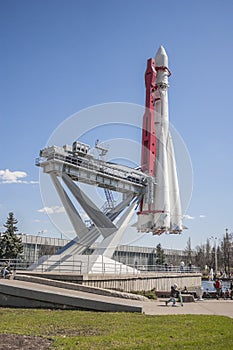 Vostok rocket VDNKh, Moscow
