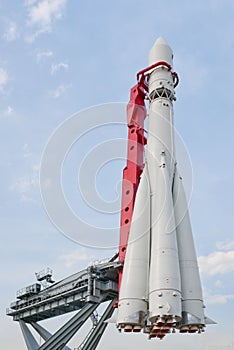 Vostok rocket vehicle