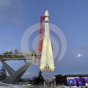 Vostok space rocket