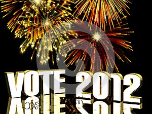 Vote 2012 Fireworks