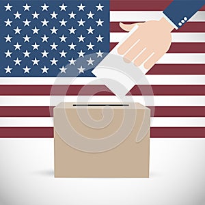 Vote for America Election Background