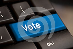 Vote button photo