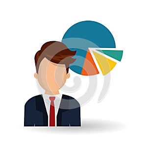 Vote design over white background, vector illustration