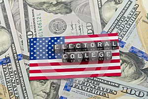 The vote of the Electoral College