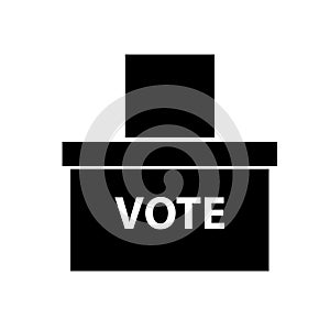 Vote icon symbol basic simple design.